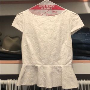 Alice and Olivia Peplum Blouse